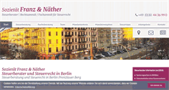 Desktop Screenshot of franz-naether.de