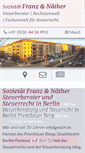 Mobile Screenshot of franz-naether.de